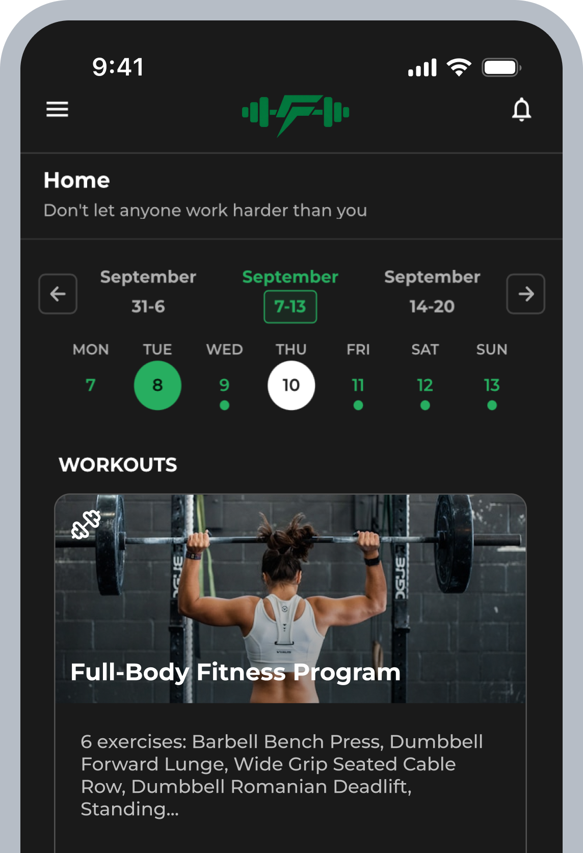 Branded App preview